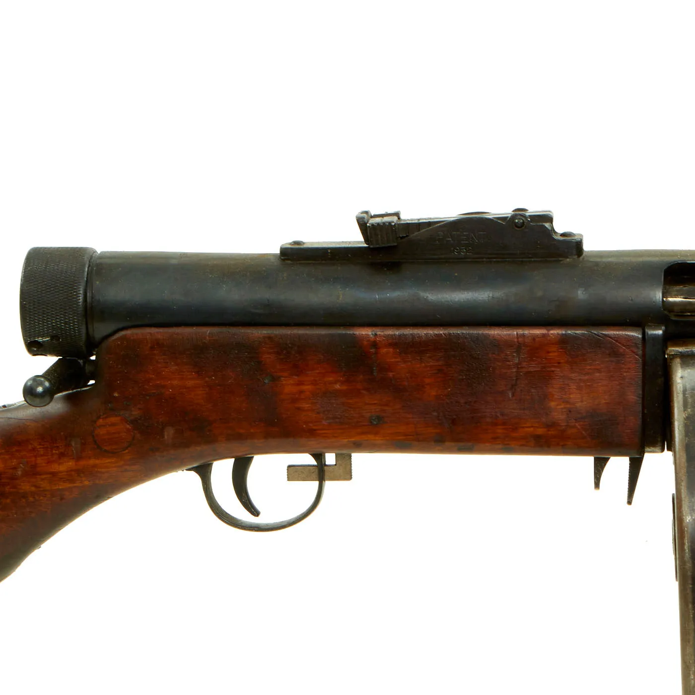 Original Finnish WWII Suomi KP/-31 M31 9mm Display SMG with Drum Magazine - Serial 977