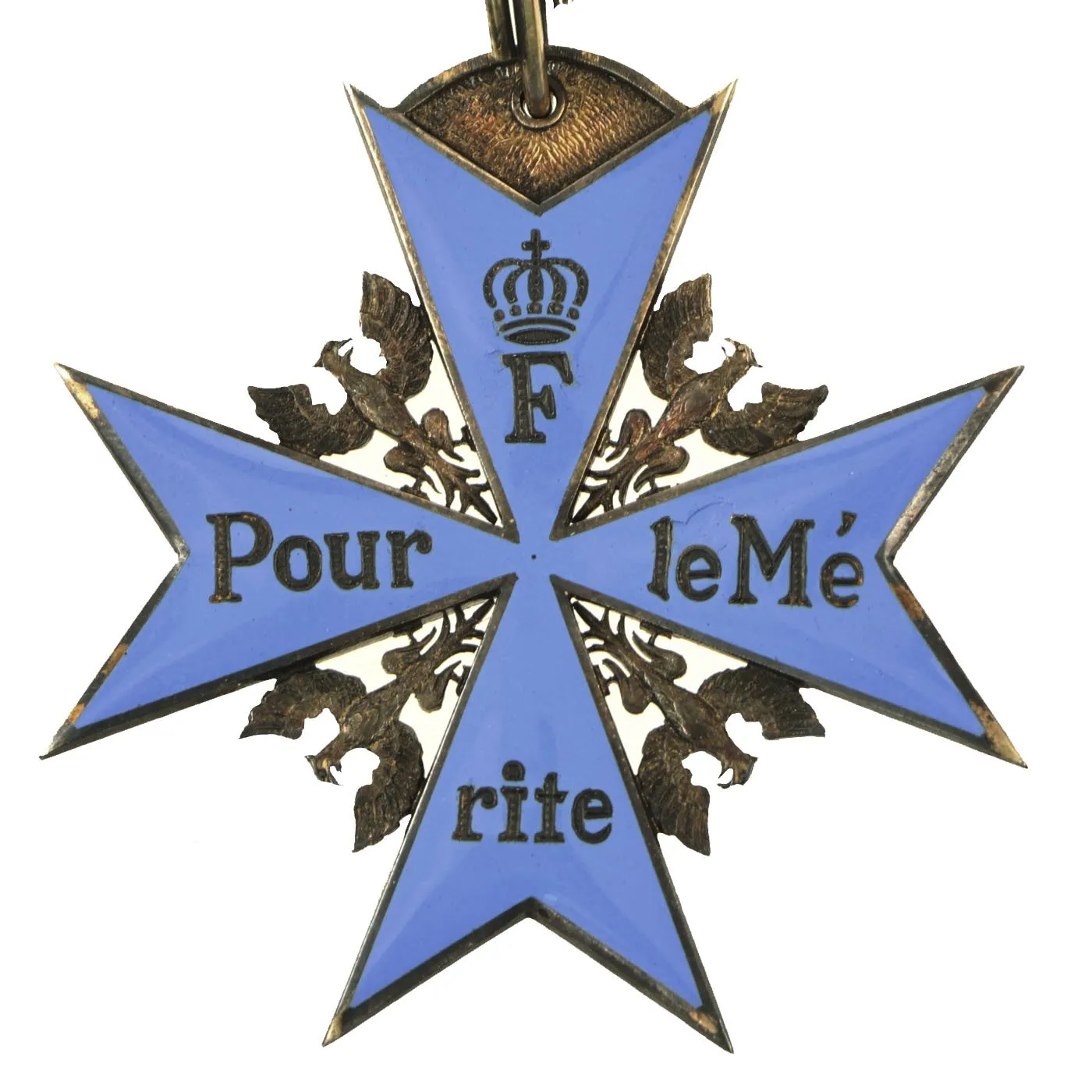 Original Imperial German Blue Max Medal Pour Le Merit Jeweler's Production by Rothe & Neffe