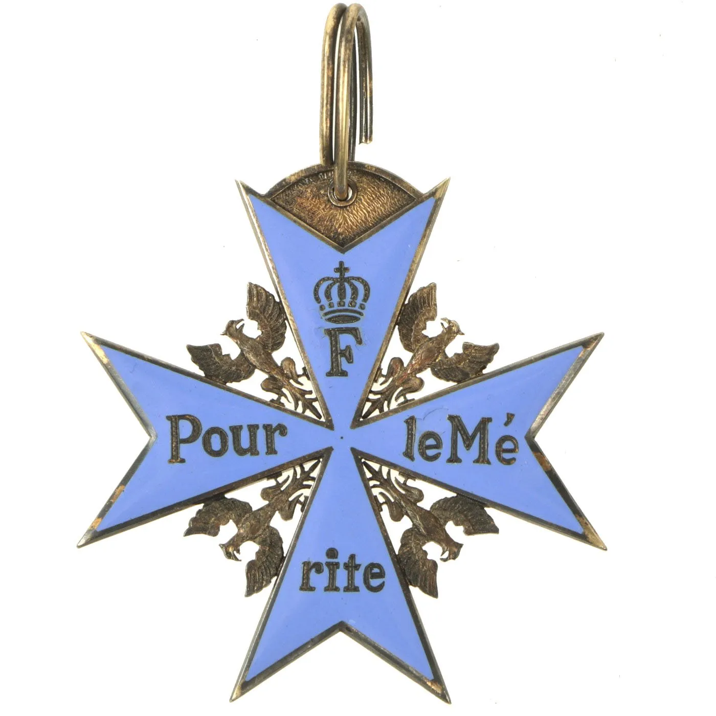 Original Imperial German Blue Max Medal Pour Le Merit Jeweler's Production by Rothe & Neffe