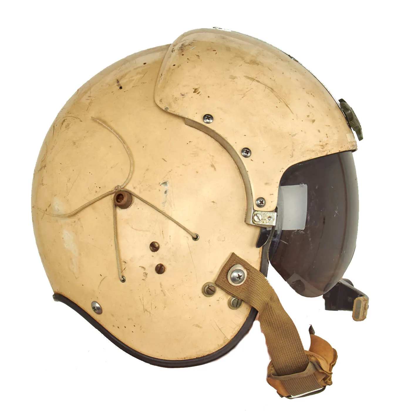 Original U.S. Vietnam War Named Helicopter Pilot Gentex APH-5 Flying Helmet With Bag - Lieutenant Colonel Jack Tumlinson, 1st Aviation Brigade