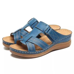 Orthopedic Extra Wide Fit Wedge Sandals