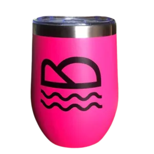 Palace Pier Pink Stainless Steel Beach Cup