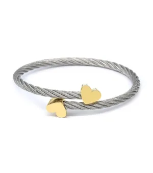 Passion Bangle Yellow Gold