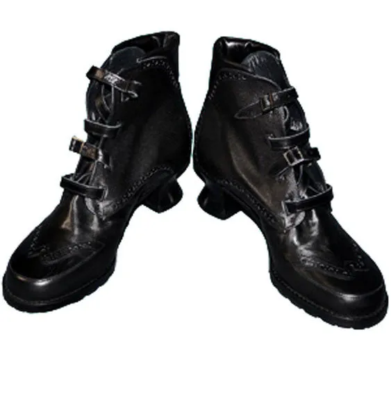 Peter Fox new in box Vintage black boots 7.5 M