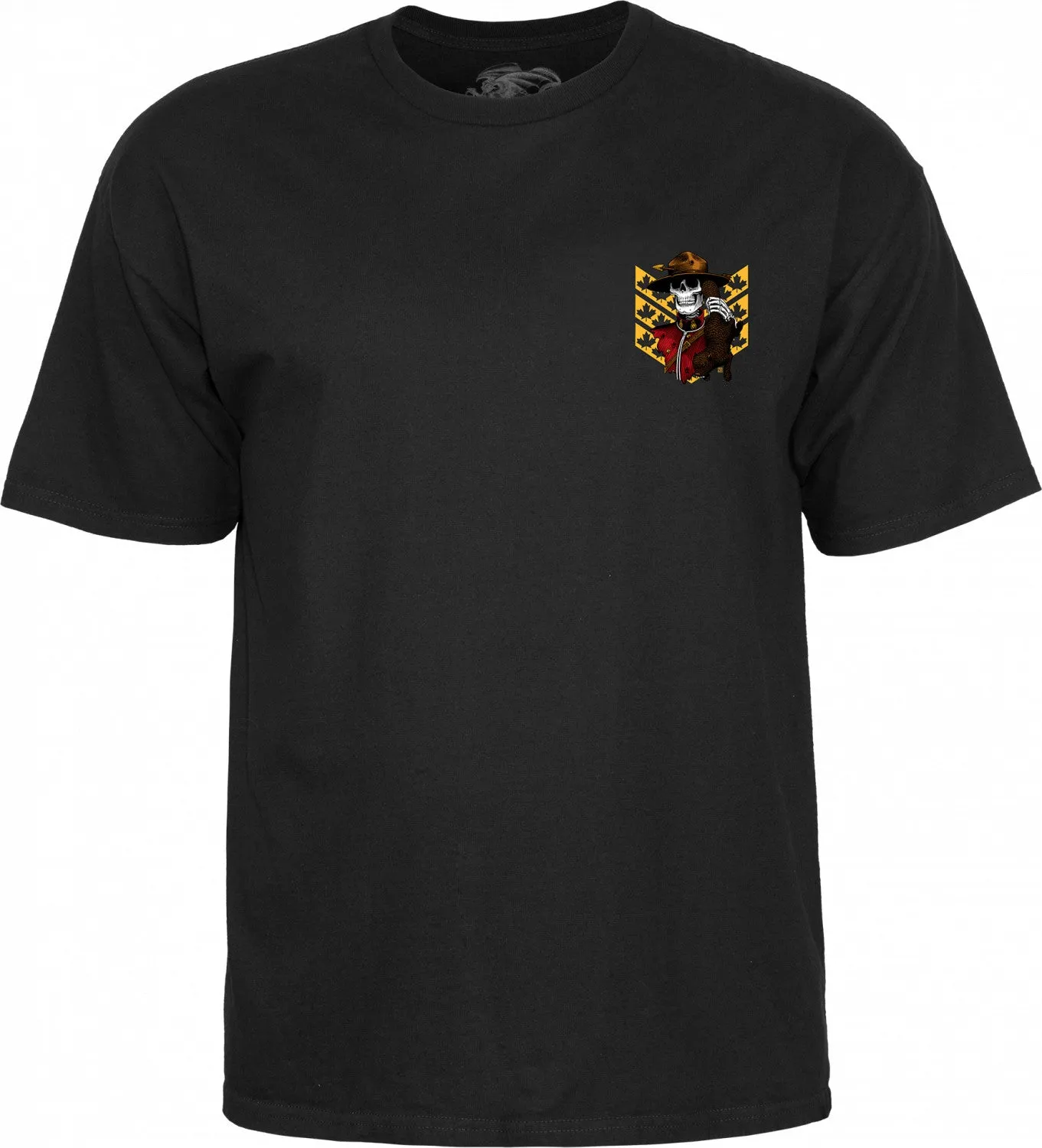 Powell Peralta Kevin Harris Mountie T-shirt - Black