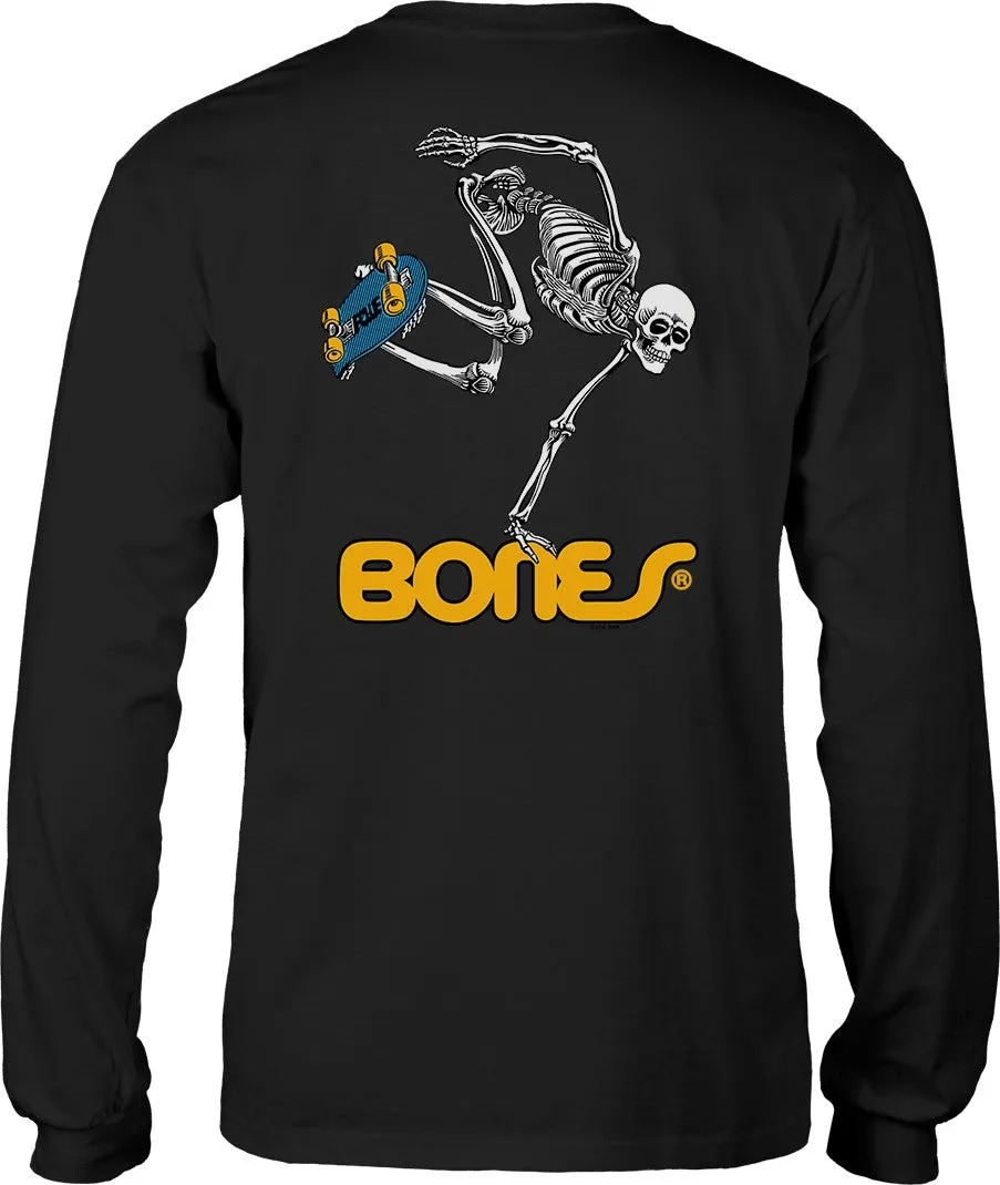 Powell Peralta - Skateboarding Skeleton L/S Tee Black