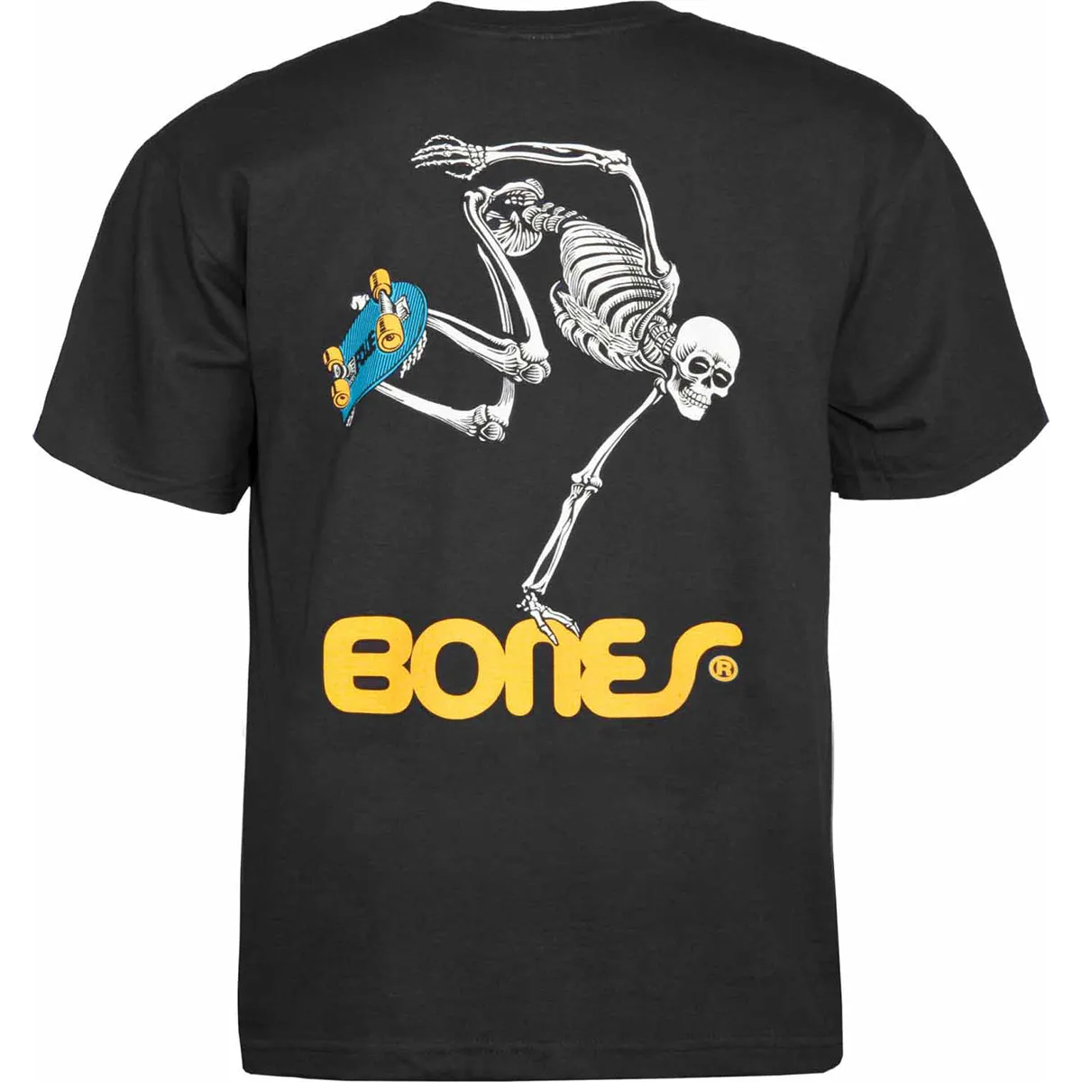 Powell Peralta - Skateboarding Skeleton Youth Tee Black