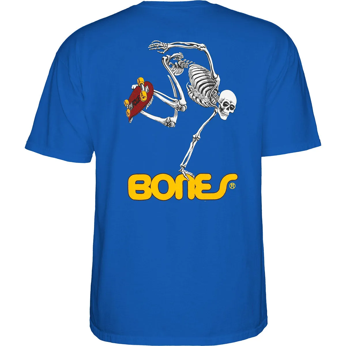 Powell Peralta - Skateboarding Skeleton Youth Tee Royal Blue