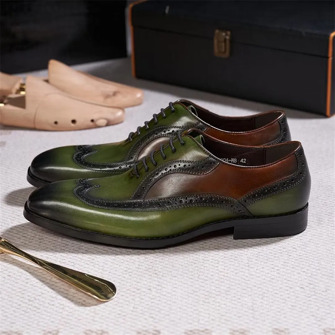 Premium Comfort Lace-Up Leather Shoes