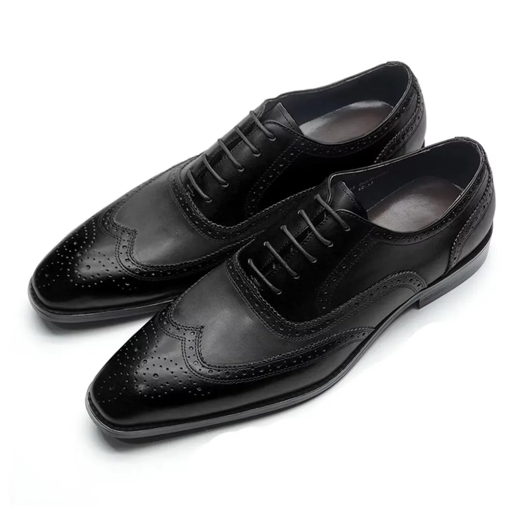 Premium Comfort Lace-Up Leather Shoes