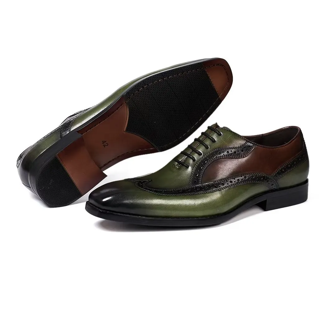 Premium Comfort Lace-Up Leather Shoes