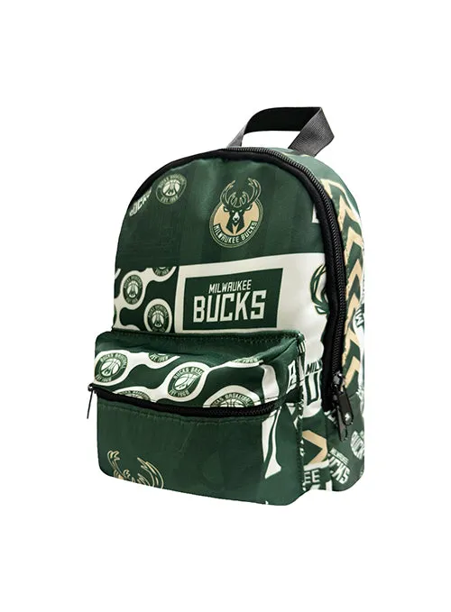 Pro Specialties Group All-Over Print Milwaukee Bucks Backpack