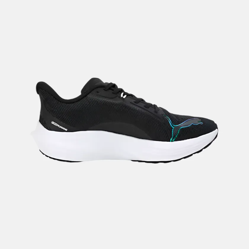 Puma Darter Pro Iridescent Women's Running Shoes -Black/White