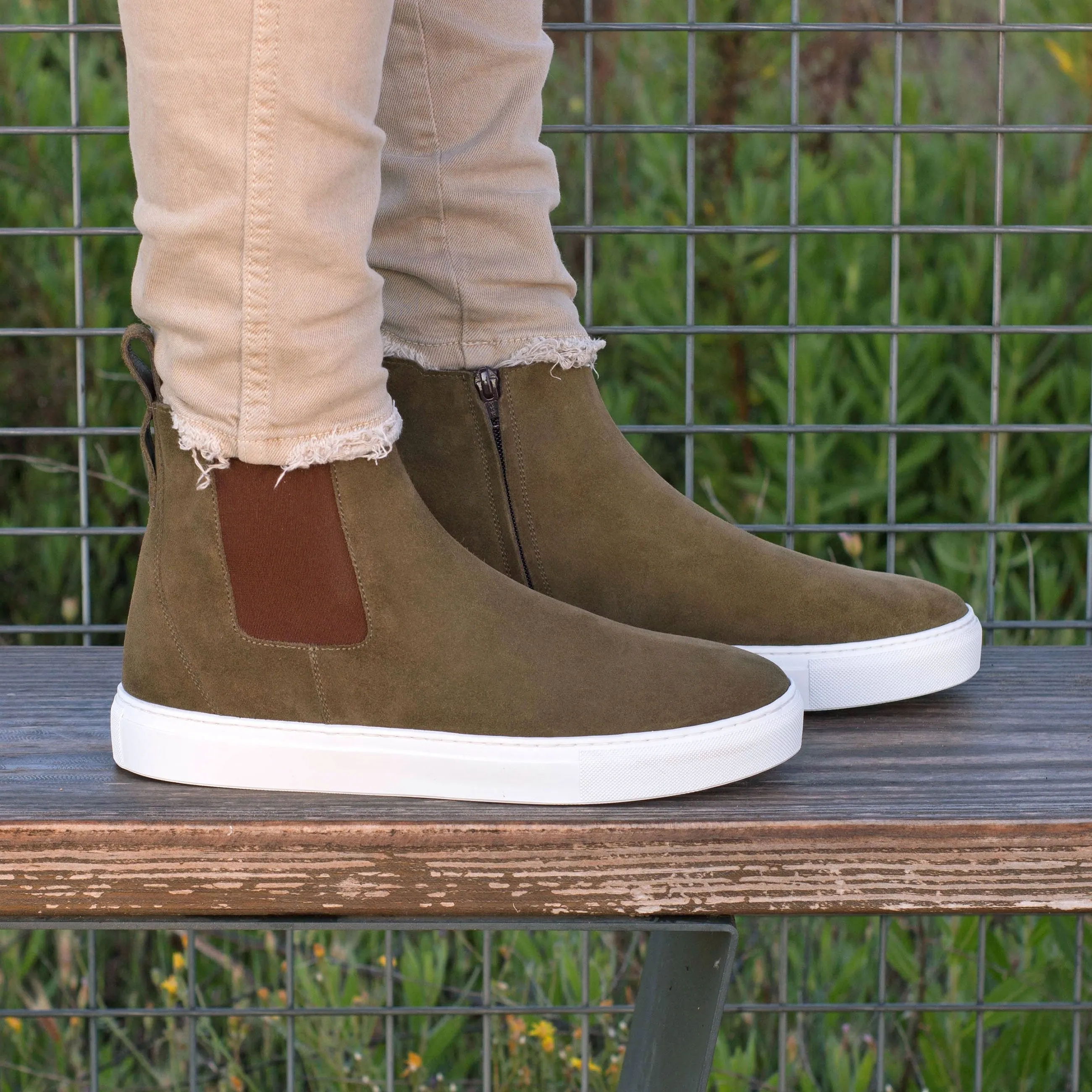 QR02 Chelsea sneaker Boots