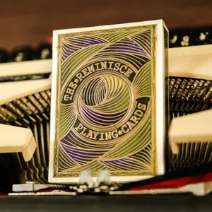 Reminisce (Green) Playing Cards