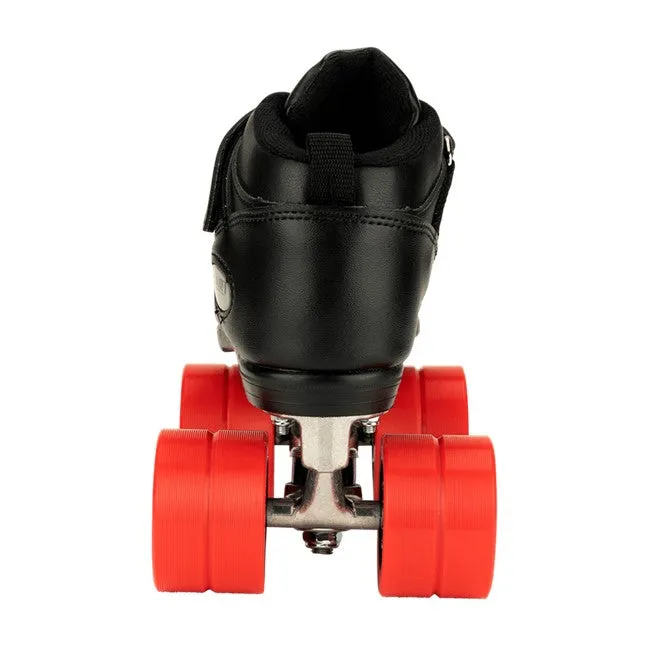 Riedell Dart Black Roller Skates