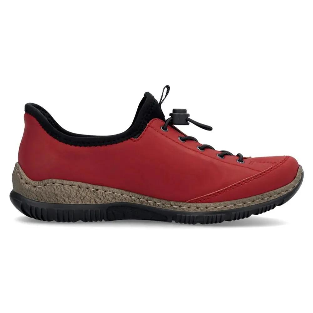 Rieker Nikita 67 Red Sneaker (Women's)