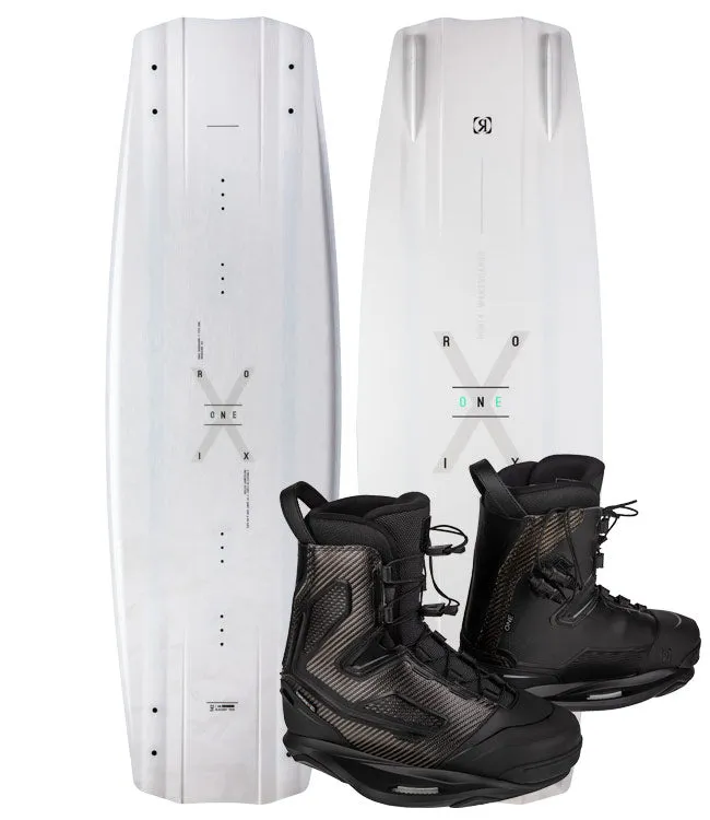 Ronix One Blackout Wakeboard Package with One Carbitex Boots (2022)