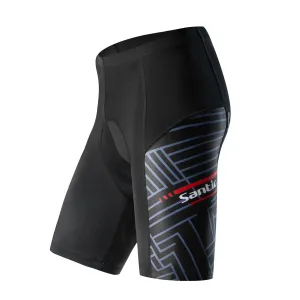 Santic Iger Men Padded Cycling Shorts Black & Navy