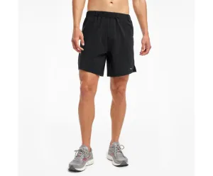 Saucony | Outpace 7" Short | Men's | Black