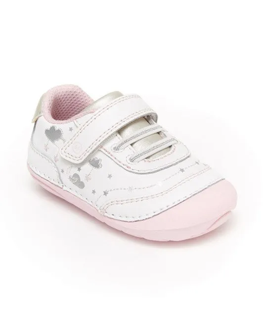 Soft Motion Adalyn (First Walker) Sneaker - White/Pink