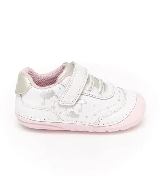 Soft Motion Adalyn (First Walker) Sneaker - White/Pink