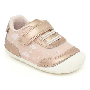 Soft Motion Adalyn Leather Sneaker - Rose Gold