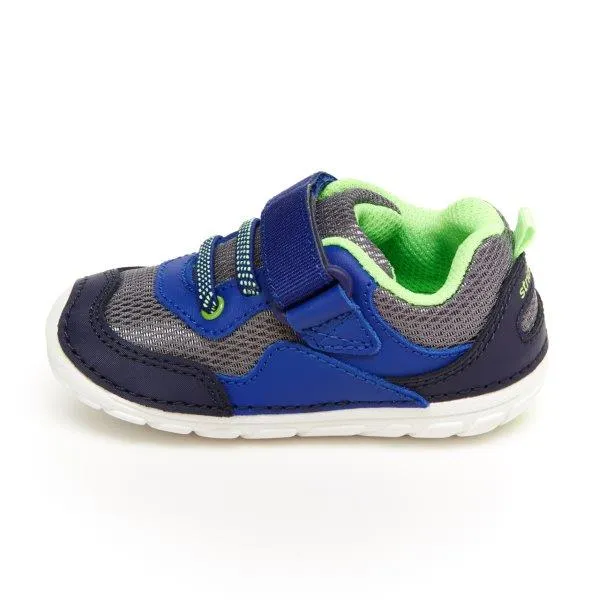 Soft Motion Rhett Sneaker - Navy/Lime