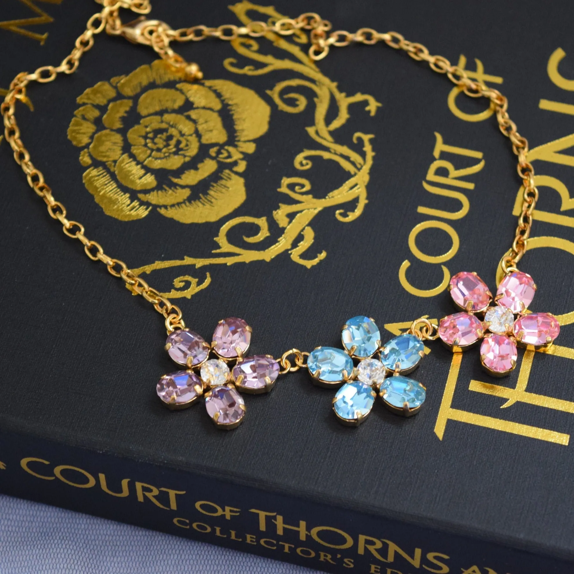 Spring Court Floral Necklace - Officially Licensed ACOTAR jewelry