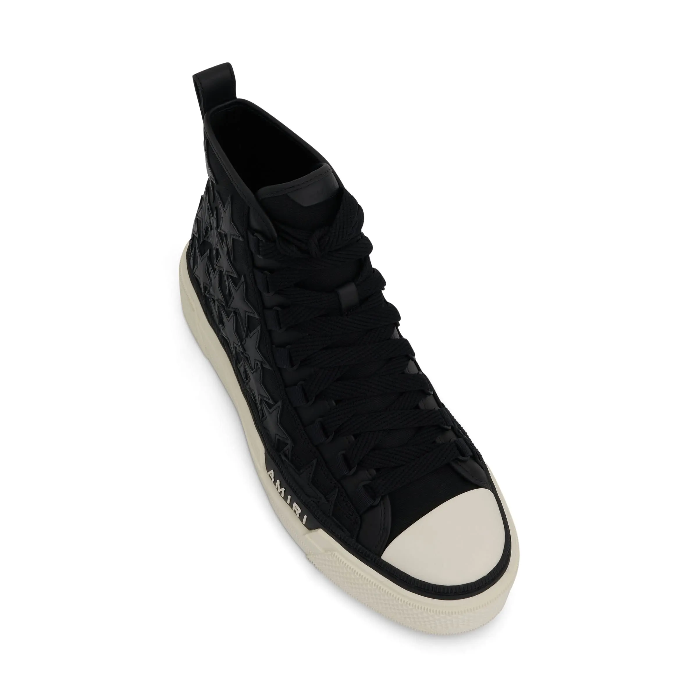 Stars High Court Sneaker in Black/White