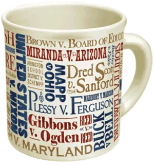 Supreme Court Heat-Changing Mug