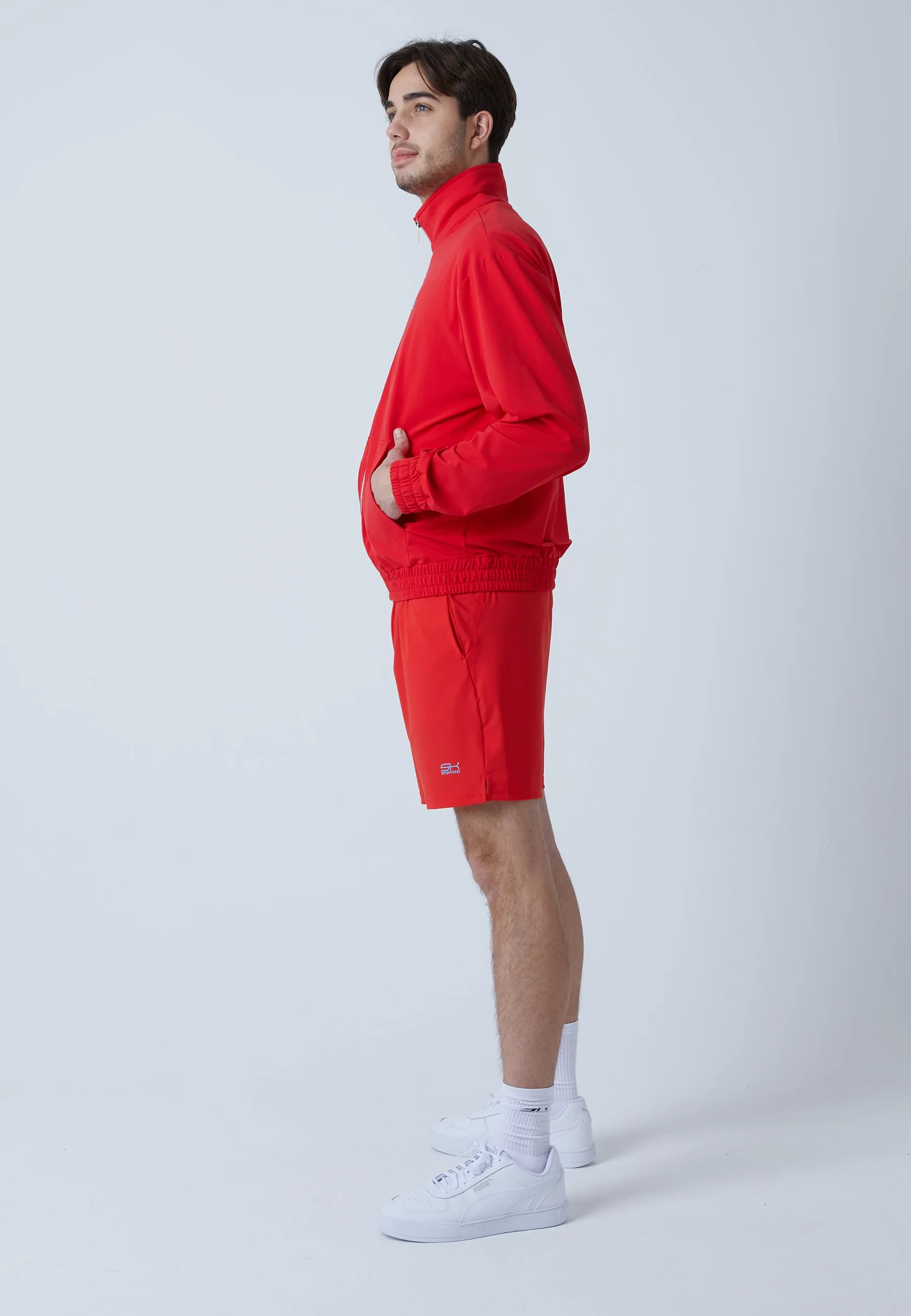 Tennis Court Jogger, red