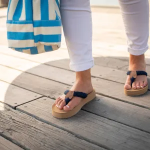 *Tidewater Flip-Flops - Nantucket - Black