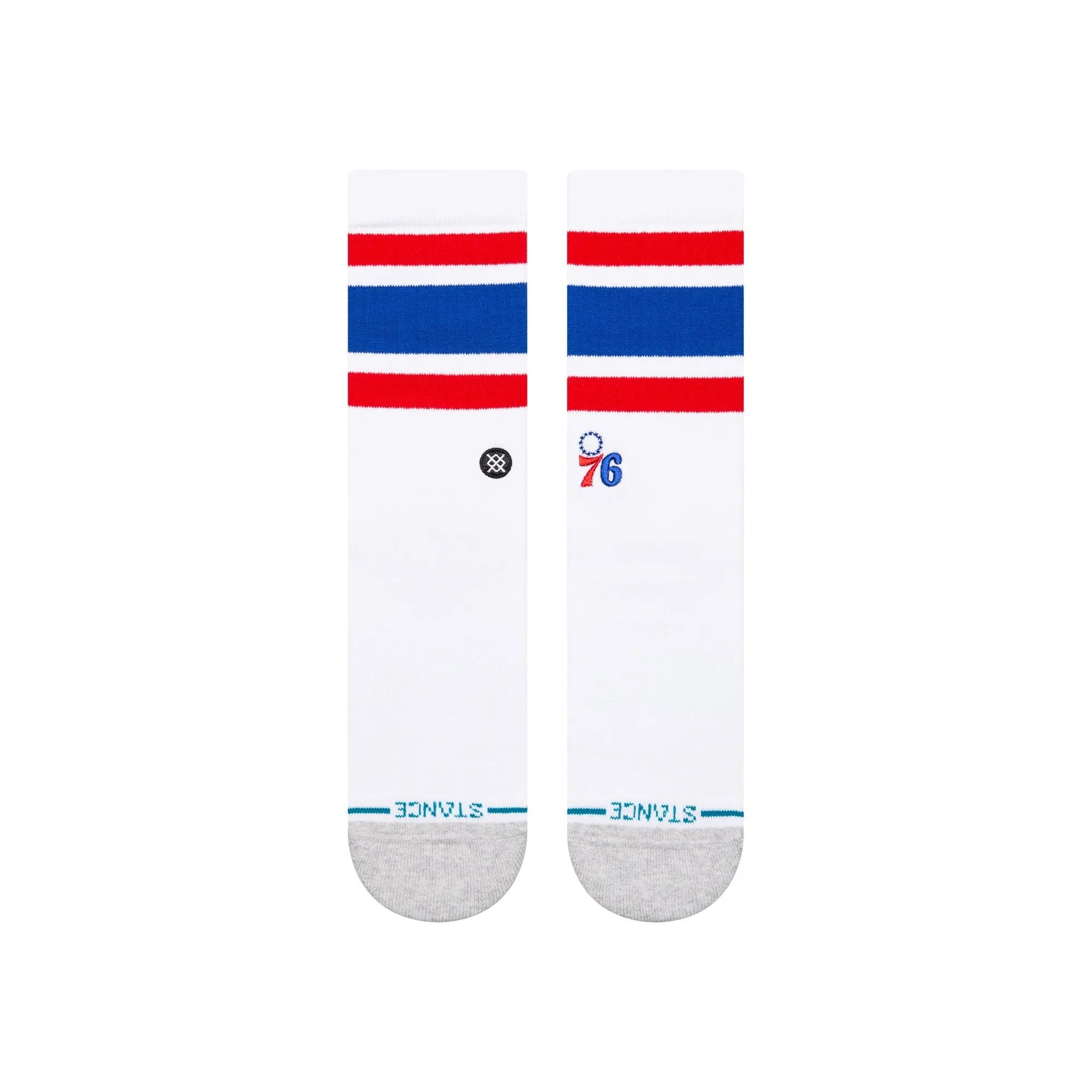 TUBE PHILADELPHIA 76ERS CREW SOCK