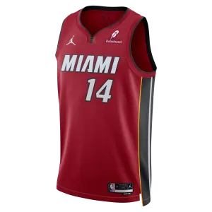 Tyler Herro Nike Jordan Brand Miami HEAT Statement Red Swingman Jersey