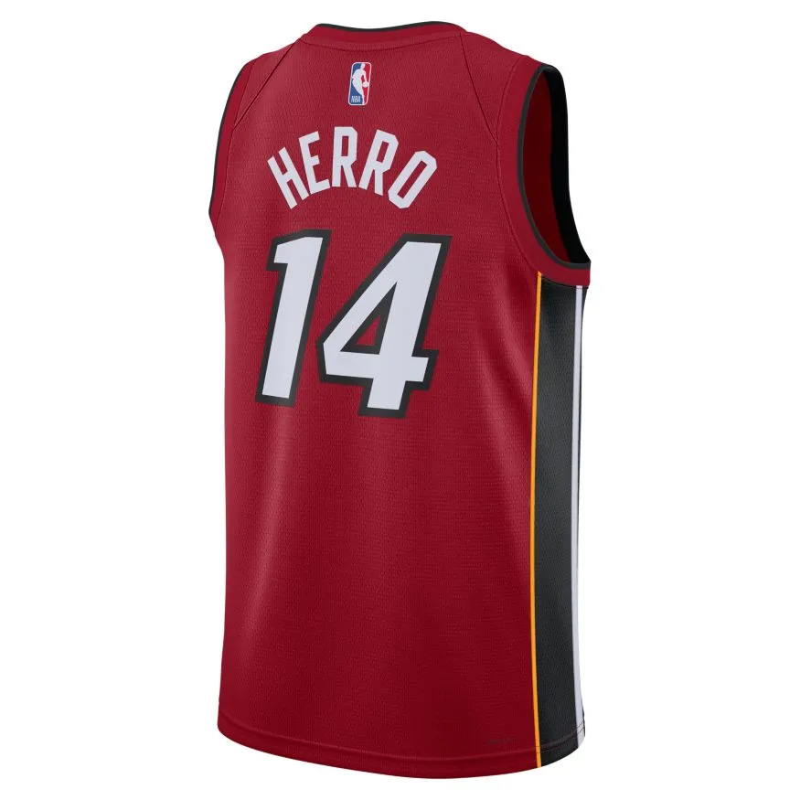 Tyler Herro Nike Jordan Brand Miami HEAT Statement Red Swingman Jersey