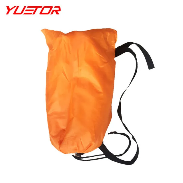 Ultralight lay bag Beach bed Banana Lounge Camping of sleeping laybags Outdoor air lounger inflatable laybag air sofa