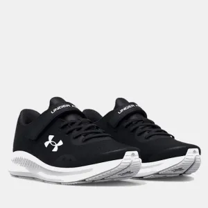 Under Armour Kids Pursuit Running Shoe Black/White