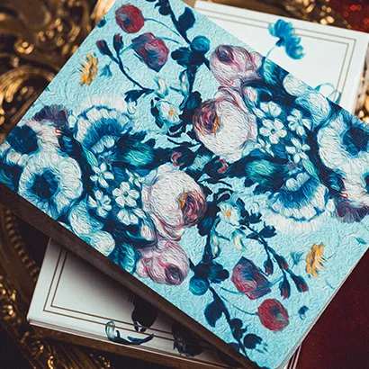 Van Gogh Flowers Rococo (Numbered Seal-Borderless) Playing Cards