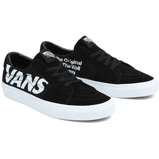 Vans Men's Sk8 Low Hi Def Shoes - Black / White