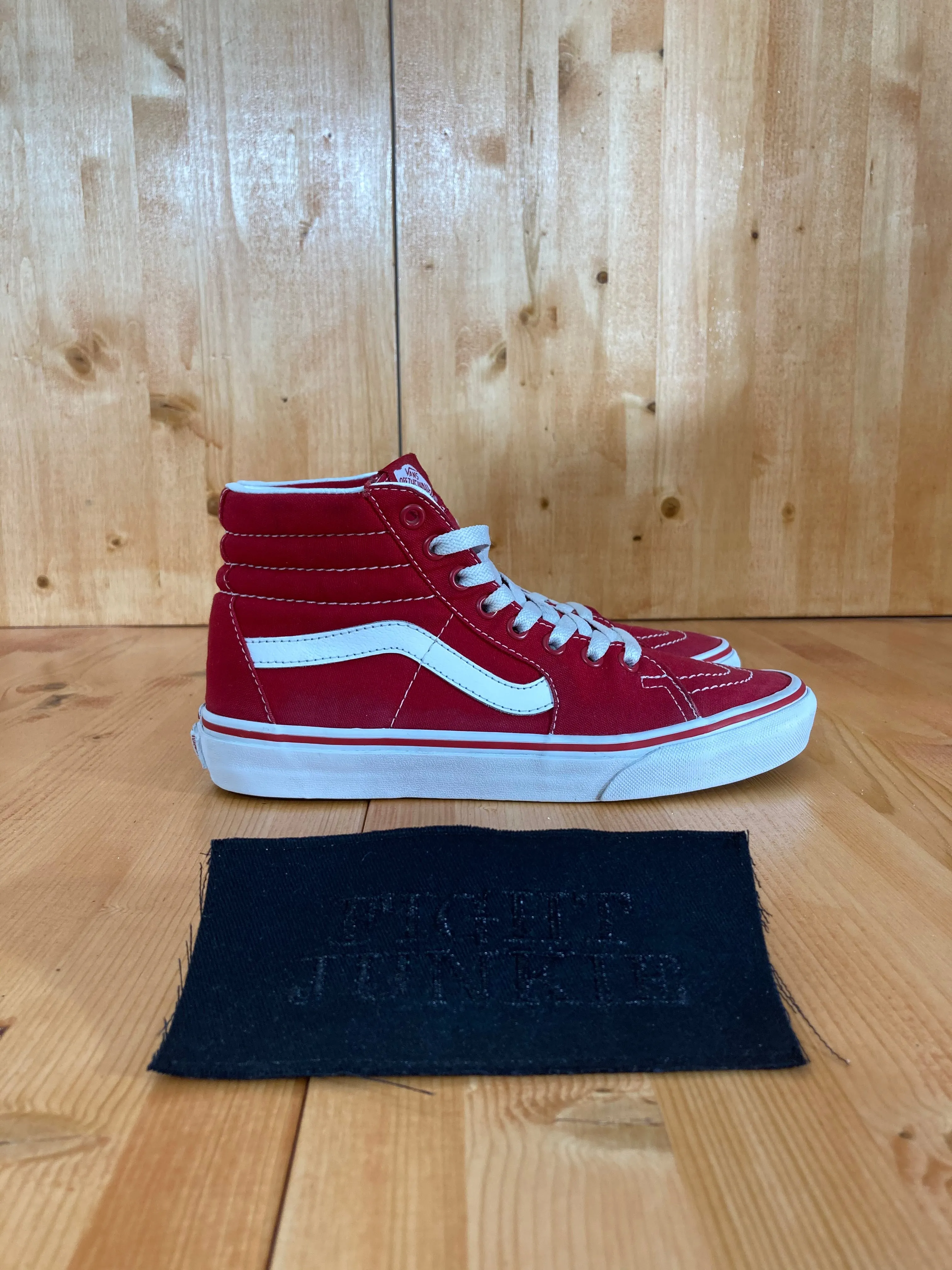 VANS SK8-HI CANVAS Women Size 7.5 Skateboarding Unisex Shoes Sneakers