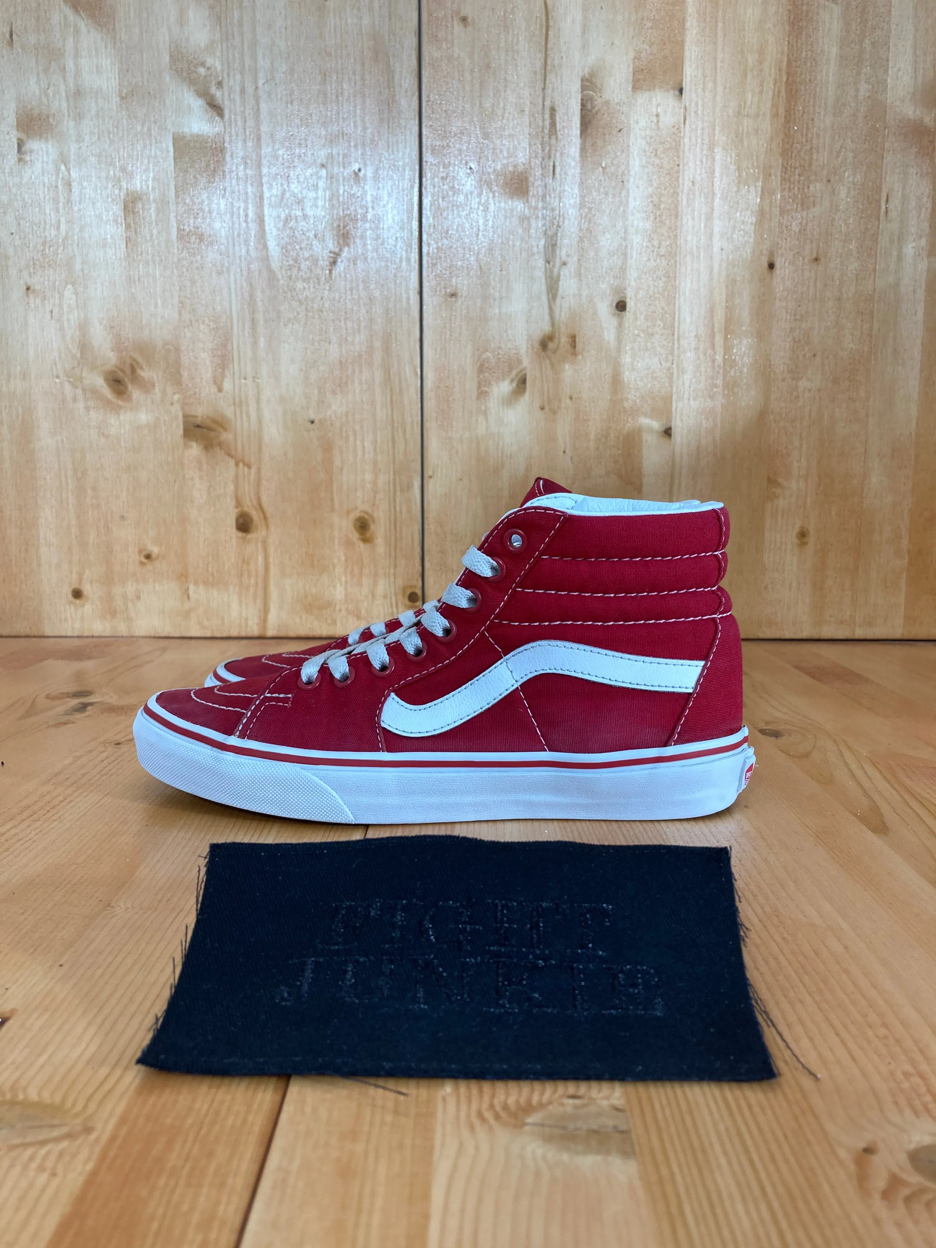 VANS SK8-HI CANVAS Women Size 7.5 Skateboarding Unisex Shoes Sneakers