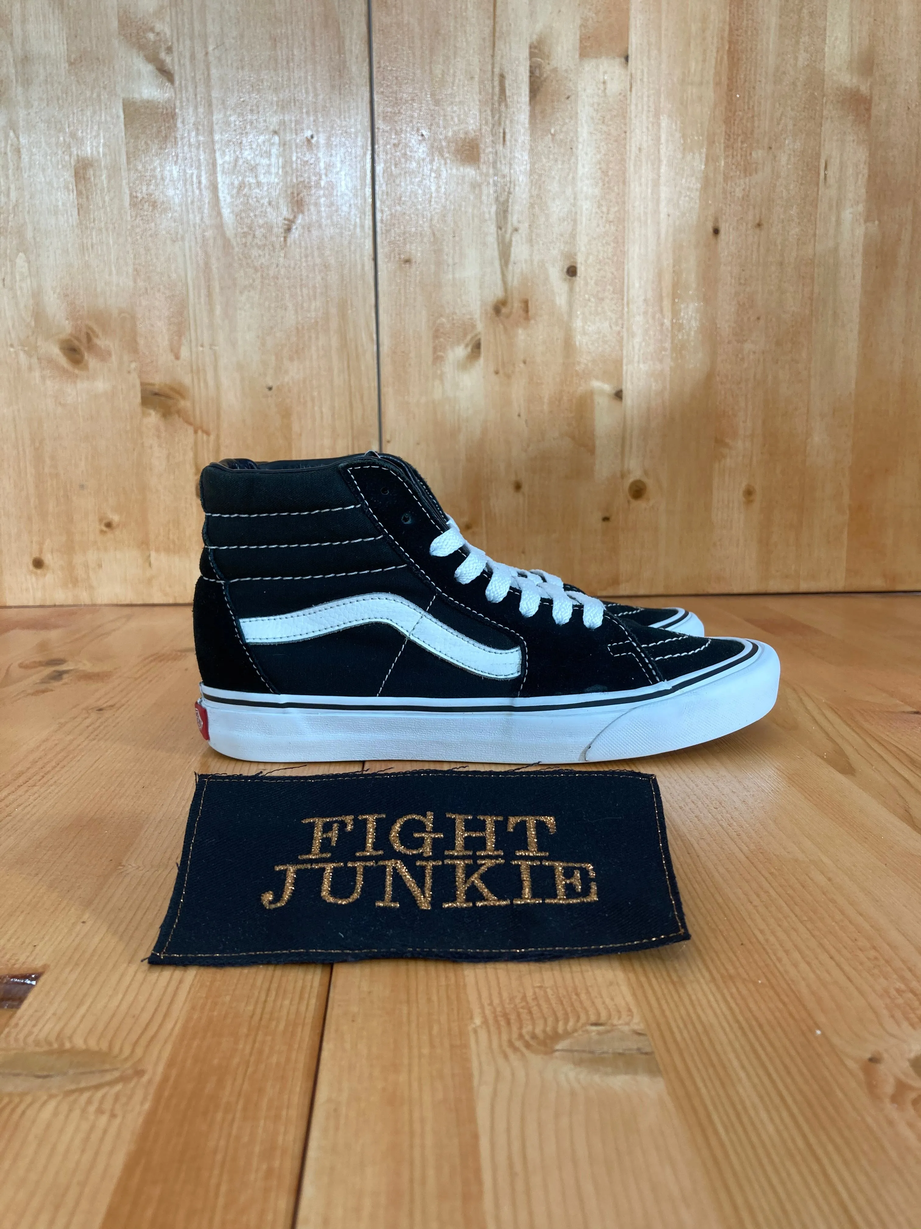 VANS SK8-HI SUEDE & CANVAS Women Size 8 Skateboarding Unisex Shoes Sneakers