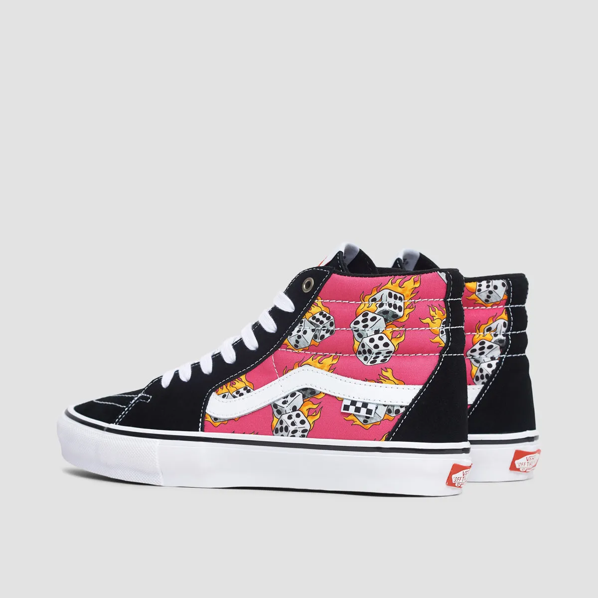 Vans Skate SK8-Hi Shoes - Fuchsia Fedora