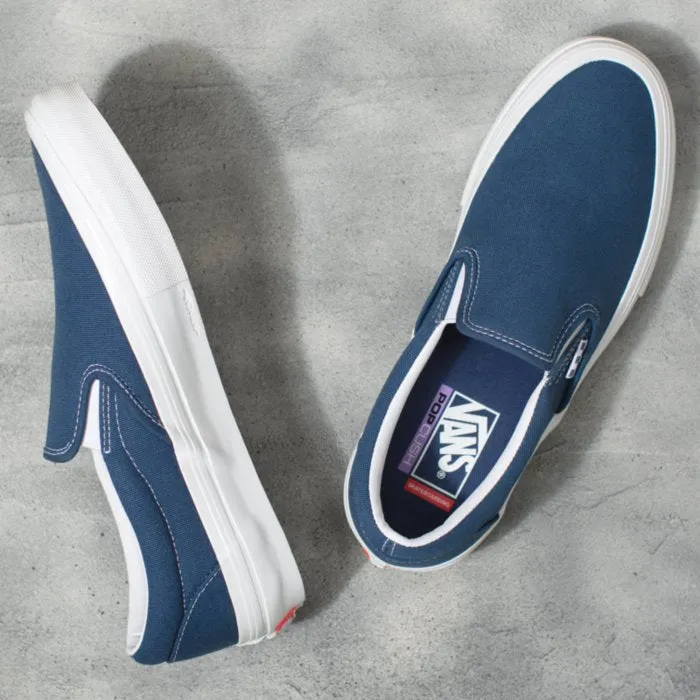 Vans Wrapped Skate Slip-On Skateboard Shoe - Dark Denim