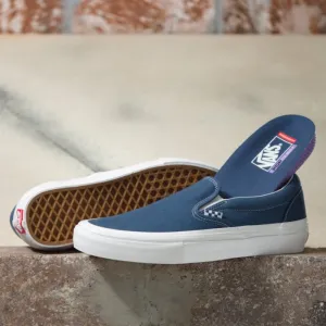 Vans Wrapped Skate Slip-On Skateboard Shoe - Dark Denim