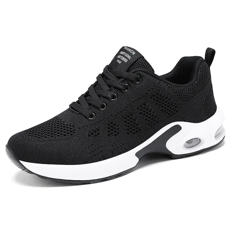 Women Lightweight Trainers Breathable Running Shoes Fashion Sports Air Cushion Sneakers