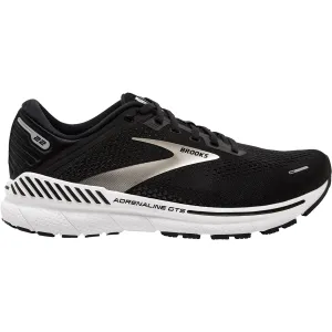 Women's Brooks Adrenaline GTS 22 Black/Silver/Anthracite Mesh