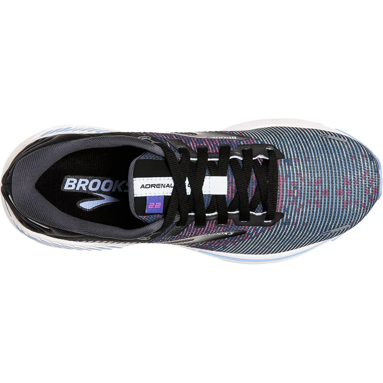 Women's Brooks Adrenaline GTS 22 Lavender/Black/Grey Mesh