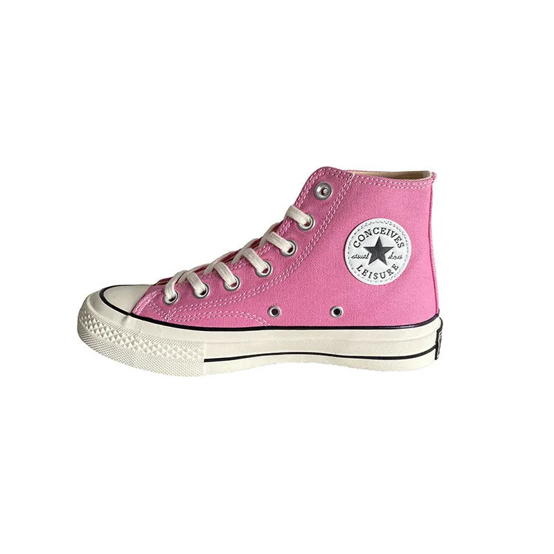 Women's Candy Korean Style Street Canvas Shoes